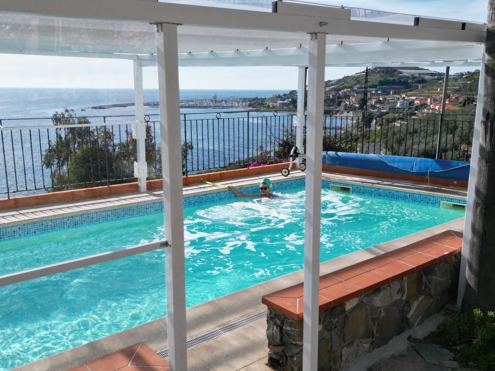 Villa Del Mare Ligure Terme & Spa Piscina A 37 Gradi Santo Stefano al Mare Eksteriør billede