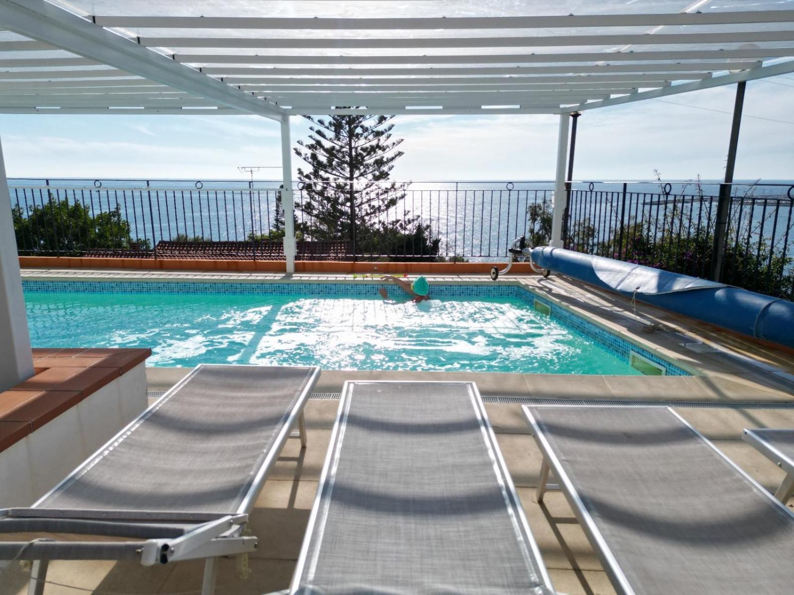 Villa Del Mare Ligure Terme & Spa Piscina A 37 Gradi Santo Stefano al Mare Eksteriør billede